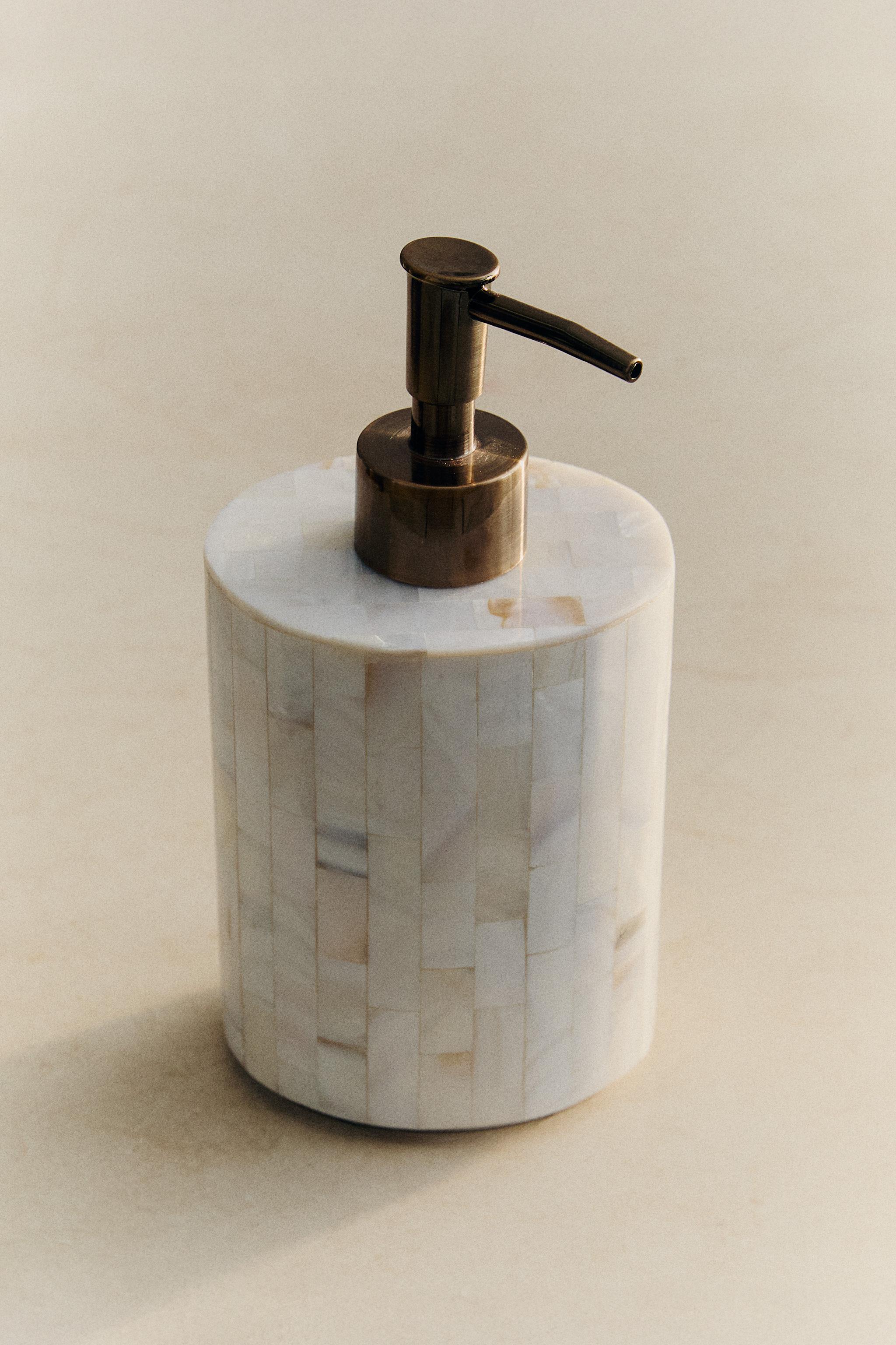 DISTRIBUTEUR DE SAVON NACRE